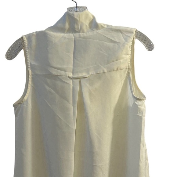 Serena Williams Signature Statement Sleeveless Cowl Neck Blouse Off-white Size S - Picture 7 of 12